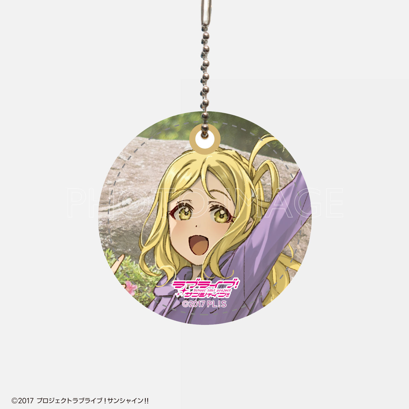 レザーキーホルダー 小原鞠莉